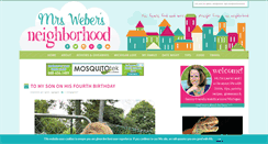 Desktop Screenshot of mrswebersneighborhood.com
